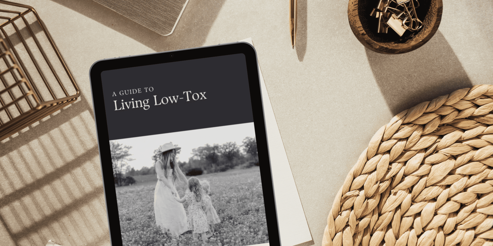 learn how to live a non-toxic lifestyle