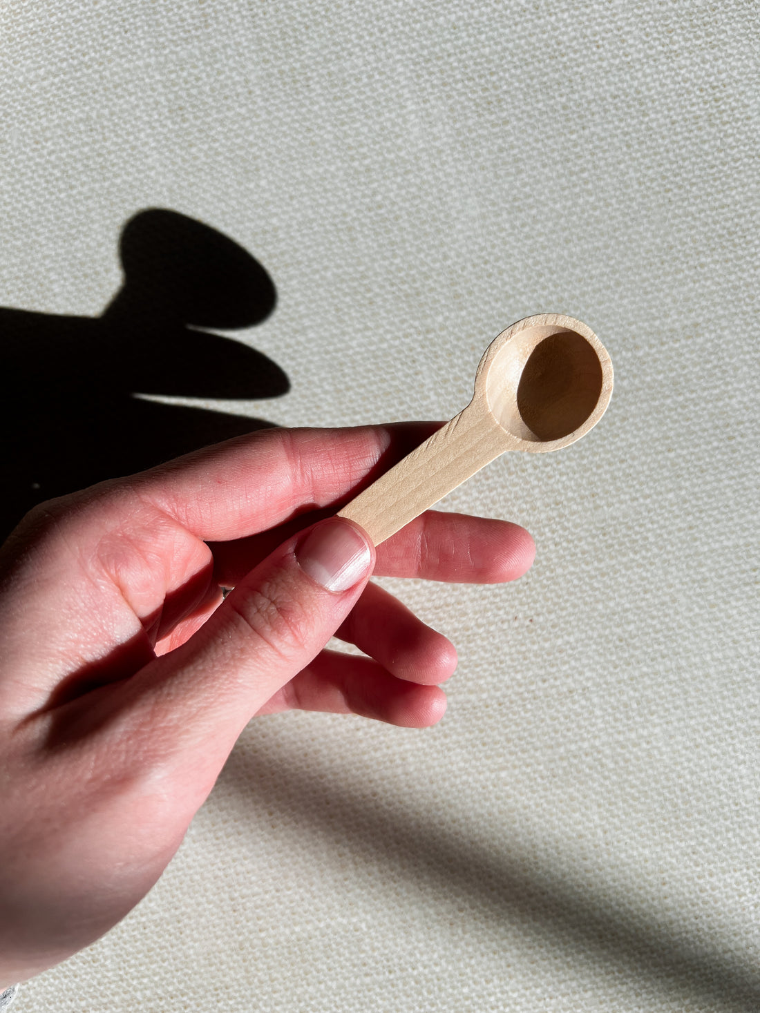 Wooden scoop