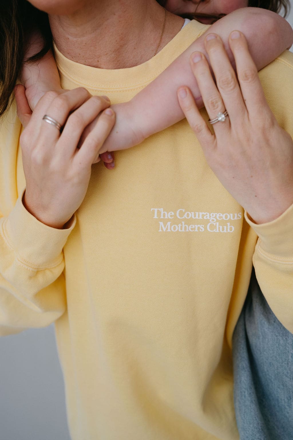 The Courageous Mothers Club crewneck