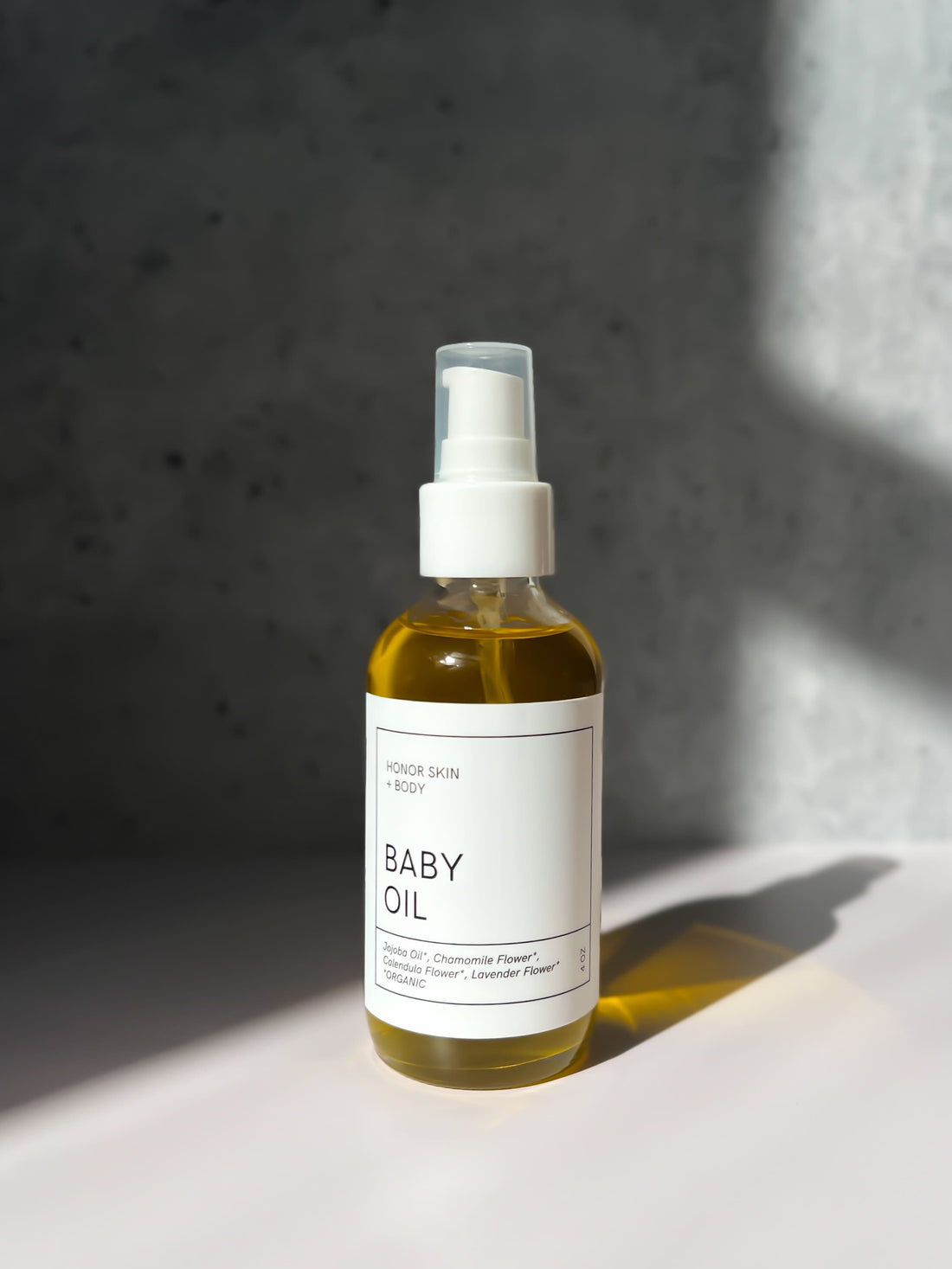 natural baby oil