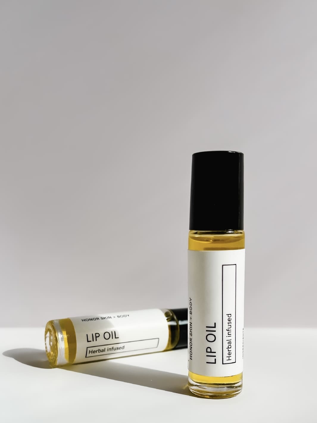 herbal infused lip oil 