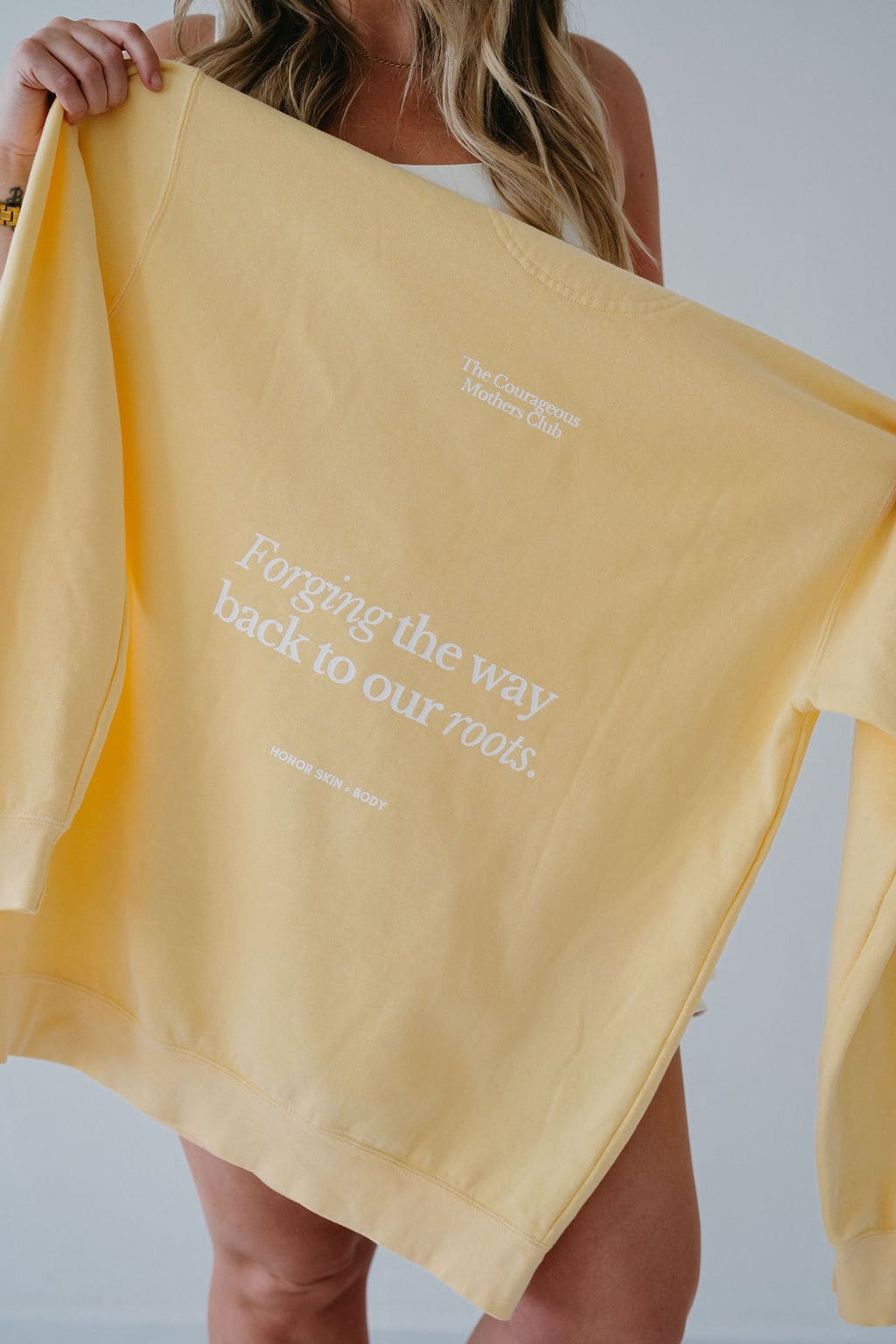The Courageous Mothers Club crewneck